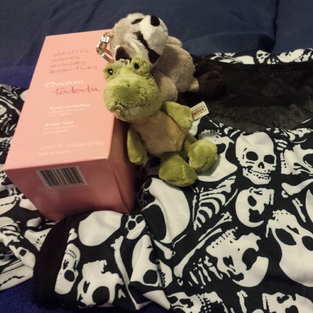 Vários presentinhos.