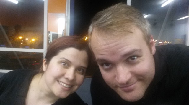 Animados (é porque a foto é de antes do treino).