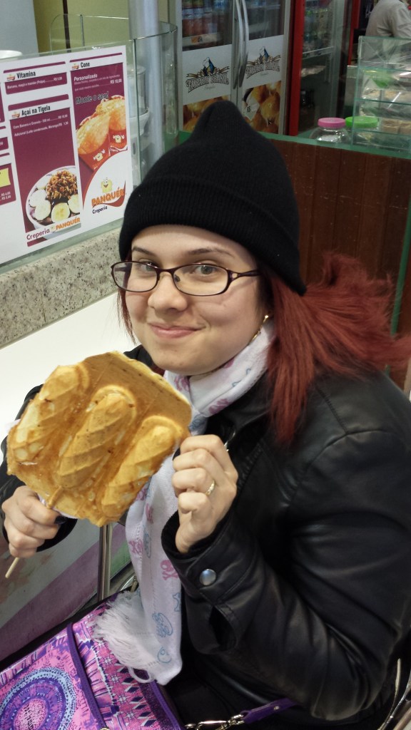 Refeição saudável da Selênia.