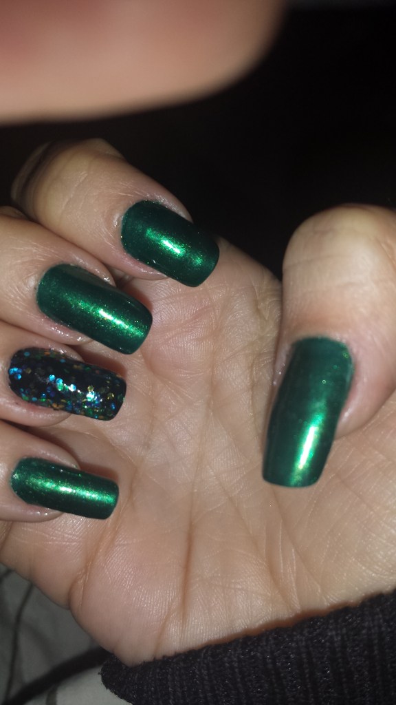 Unhas da Selênia para essa semana.