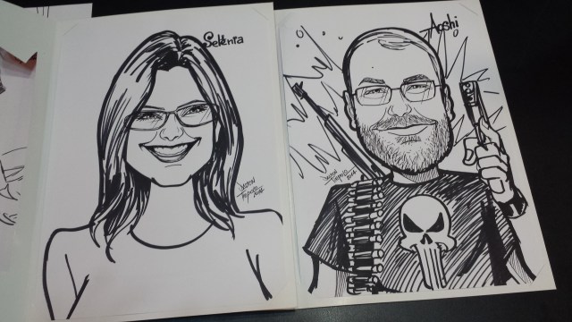 Caricaturas.