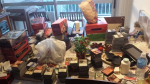 Era pra ter uma mesa aqui em algum lugar... =/