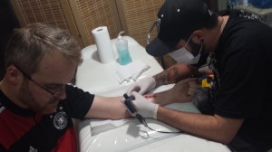 Partiu tatuagens do Aoshi.