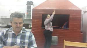 Sogra Querida iniciando os trabalhos.