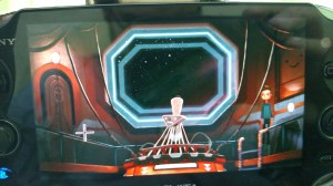 Em direção a uma parte diferente do universo.